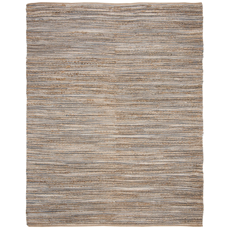 Safavieh Cape Cod 6' X 9' Hand Woven Jute and Cotton Rug in Blue
