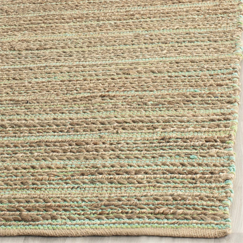 Safavieh Cape Cod 2' X 3' Hand Woven Jute and Cotton Rug in Light Pink