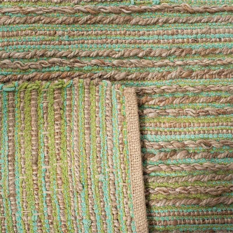 Safavieh Cape Cod 2' X 3' Hand Woven Jute and Cotton Rug in Light Pink
