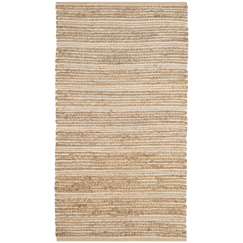 Safavieh Cape Cod 3' X 5' Hand Woven Rug in Natural and Ivory