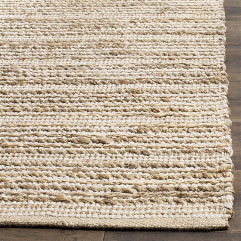 Safavieh Cape Cod 3' X 5' Hand Woven Rug in Natural and Ivory
