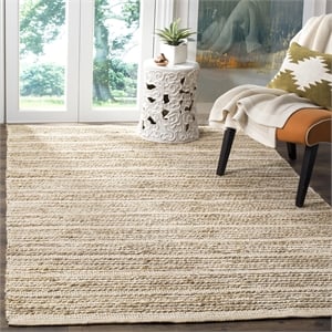 Safavieh Cape Cod 3' X 5' Hand Woven Rug in Natural and Ivory