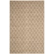Safavieh Cape Cod 4' X 6' Hand Woven Jute Rug in Natural and Ivory