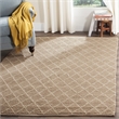 Safavieh Cape Cod 5' X 8' Hand Woven Jute Rug in Natural and Ivory