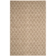 Safavieh Cape Cod 5' X 8' Hand Woven Jute Rug in Natural and Ivory