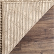 Safavieh Cape Cod 8' X 10' Hand Woven Jute Rug in Natural and Ivory