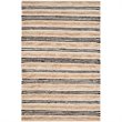 Safavieh Cape Cod 3' X 5' Hand Woven Rug in Natural and Black