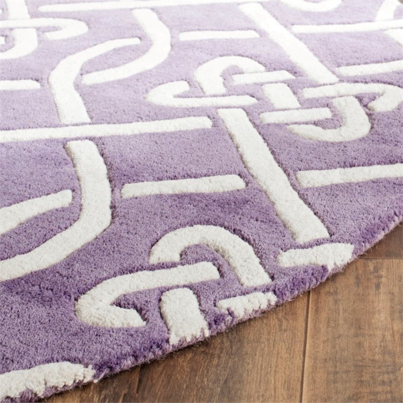 Safavieh Chatham 5' Square Hand Tufted Wool Rug