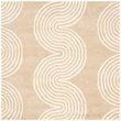 Safavieh Chatham 8' X 10' Hand Tufted Wool Rug in Beige and Ivory