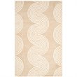 Safavieh Chatham 8' X 10' Hand Tufted Wool Rug in Beige and Ivory