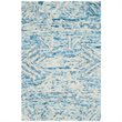 Safavieh Chatham 6' X 9' Hand Tufted Wool Rug in Blue and Ivory