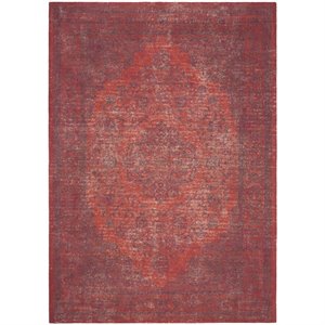Safavieh Classic Vintage 3' X 5' Power Loomed Cotton Rug in Red