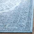 Safavieh Classic Vintage 3' X 5' Power Loomed Cotton Rug in Blue