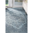 Safavieh Classic Vintage 8' X 10' Power Loomed Cotton Rug in Blue