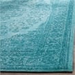 Safavieh Classic Vintage 6' Square Power Loomed Cotton Rug
