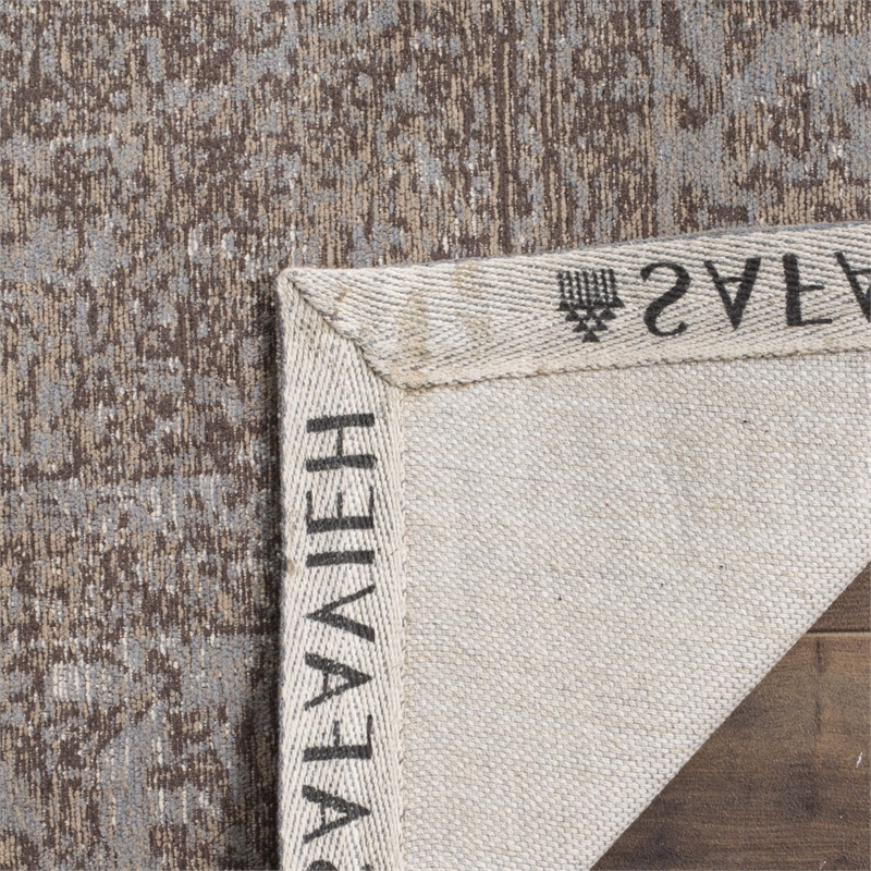 Safavieh Classic Vintage 8' X 10' Power Loomed Cotton Rug in Gray
