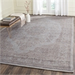 Safavieh Classic Vintage 9' X 12' Power Loomed Cotton Rug in Gray
