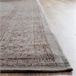Safavieh Classic Vintage 9' X 12' Power Loomed Cotton Rug in Gray
