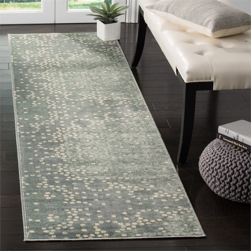 Safavieh Constellation Vintage 2' X 3' Power Loomed Rug in Blue