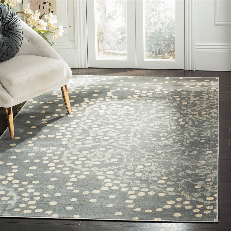 Safavieh Constellation Vintage 2' X 3' Power Loomed Rug in Blue