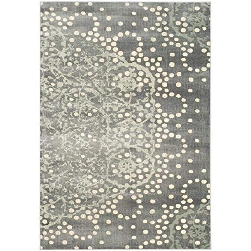 Safavieh Constellation Vintage 2' X 3' Power Loomed Rug in Gray