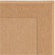 Safavieh Courtyard 9' X 12' Power Loomed Rug in Natural and Gold
