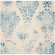 Safavieh Dip Dye 2' X 3' Hand Tufted Wool Pile Rug in Beige and Blue