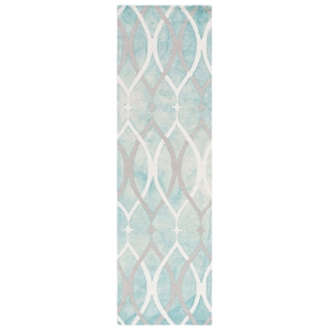 Safavieh Dip Dye 2'3&quot X 12' Hand Tufted Wool Rug