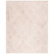 Safavieh Dip Dye 10' X 14' Hand Tufted Wool Rug in Beige and Ivory