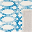 Safavieh Dip Dye 2' X 3' Hand Tufted Rug in Ivory and Blue