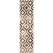 Safavieh Dip Dye 2' X 3' Hand Tufted Rug in Ivory and Chocolate