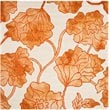 Safavieh Dip Dye 2' X 3' Hand Tufted Rug in Ivory and Orange