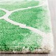 Safavieh Dip Dye 2' X 3' Hand Tufted Rug in Green and Ivory