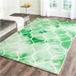 Safavieh Dip Dye 2' X 3' Hand Tufted Rug in Green and Ivory