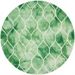 Safavieh Dip Dye 2' X 3' Hand Tufted Rug in Green and Ivory