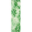 Safavieh Dip Dye 3' X 5' Hand Tufted Rug in Green and Ivory