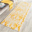 Safavieh Dip Dye 2' X 3' Hand Tufted Rug in Ivory and Gold
