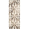 Safavieh Dip Dye 2' X 3' Hand Tufted Rug in Ivory and Chocolate