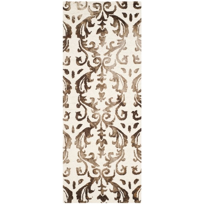 Safavieh Dip Dye 7' Square Hand Tufted Rug