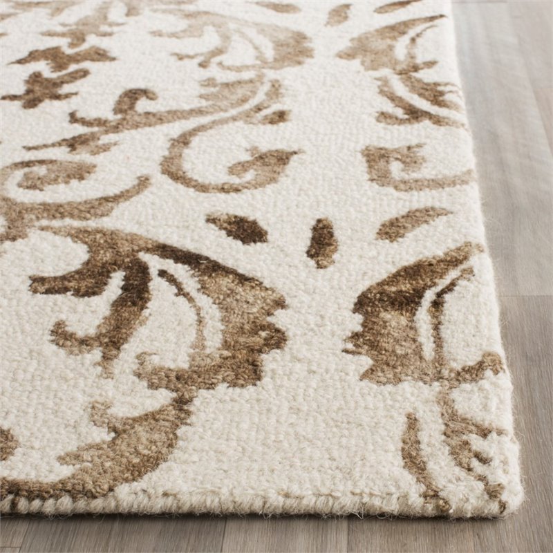Safavieh Dip Dye 7' Square Hand Tufted Rug