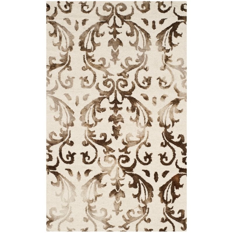Safavieh Dip Dye 7' Square Hand Tufted Rug