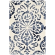 Safavieh Dip Dye 2' X 3' Hand Tufted Wool Pile Rug in Camel and Gray