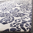 Safavieh Dip Dye 2' X 3' Hand Tufted Wool Pile Rug in Camel and Gray