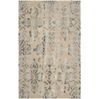 Safavieh Dip Dye 4' X 6' Hand Tufted Wool Pile Rug in Camel and Gray