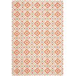 Safavieh Dhurries 4' X 6' Hand Woven Flat Weave Wool Rug