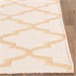 Safavieh Dhurries 6' Round Hand Woven Flat Weave Wool Rug