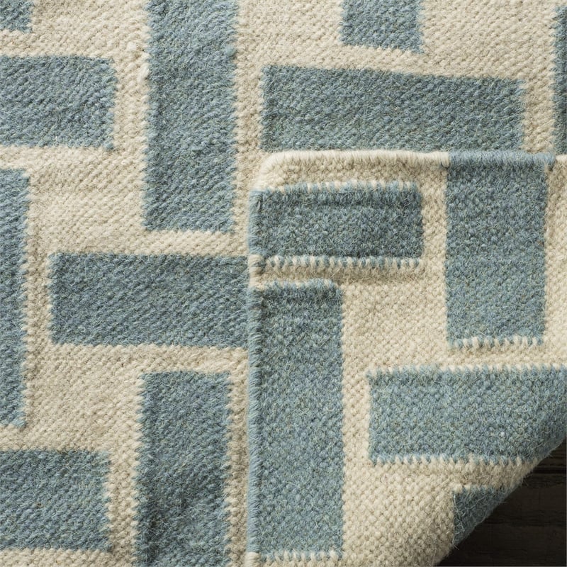 Safavieh Dhurries 5' X 8' Hand Woven Flat Weave Wool Rug