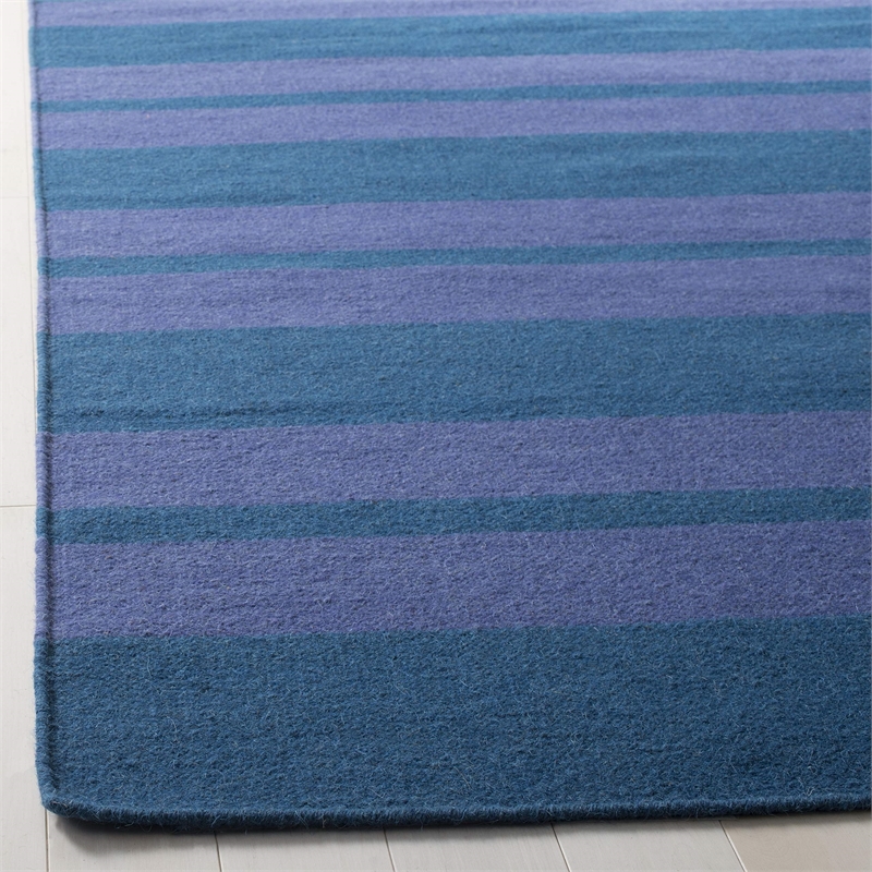 Safavieh Dhurries 4' X 6' Hand Woven Flat Weave Wool Rug