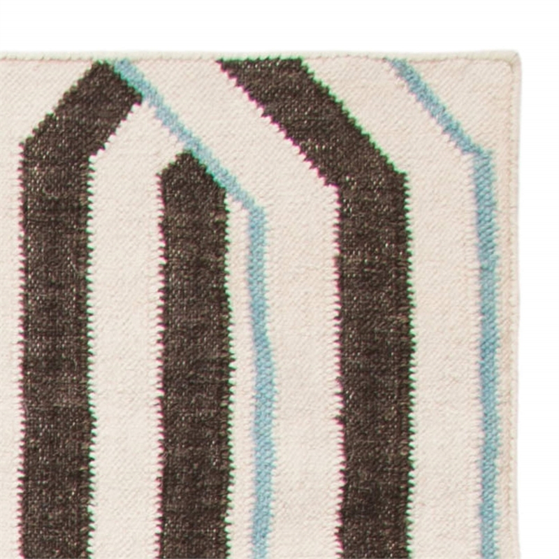 Safavieh Dhurries 8' X 10' Hand Woven Flat Weave Wool Rug in Ivory