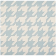 Safavieh Dhurries 6' Square Hand Woven Flat Weave Wool Rug